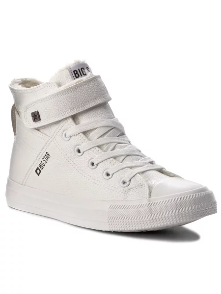 Usnjene superge Big Star Shoes bela