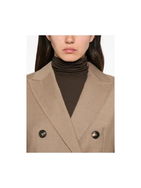 Marynarka Max Mara Studio wełniana beżowa