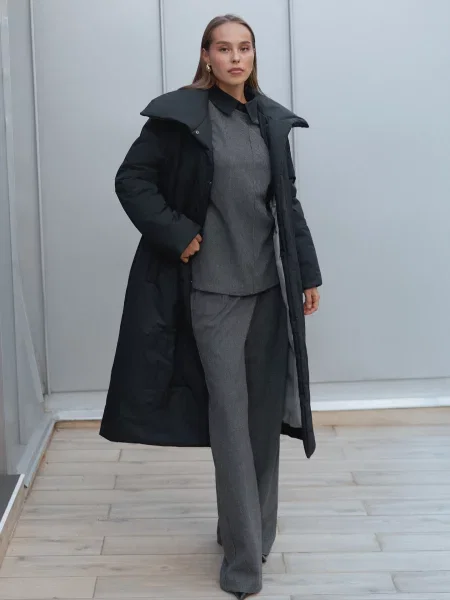 Штани класичні Seventeen графіт кашемір