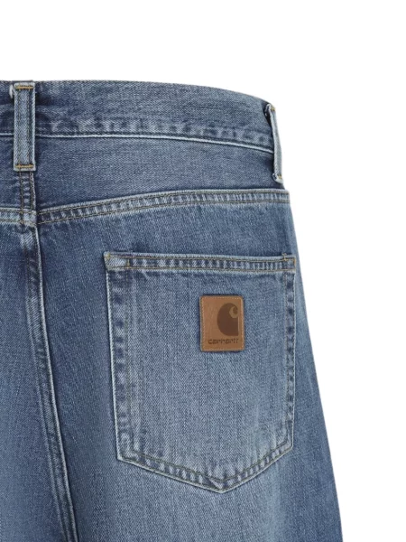 Pantaloni Carhartt Wip albastru
