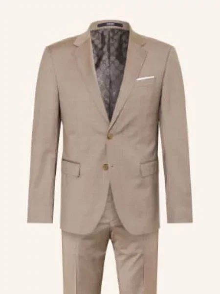 Joop! Garnitur Herby-Blayr Slim Fit beige beżowy