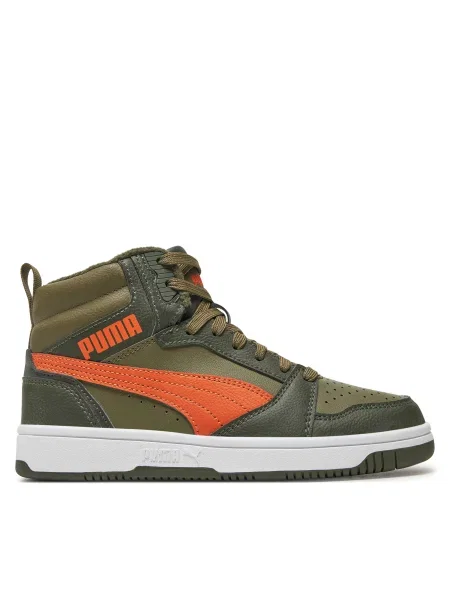 Puma Sneakers Rebound V6 Mid Wtr Jr 05 Kaki