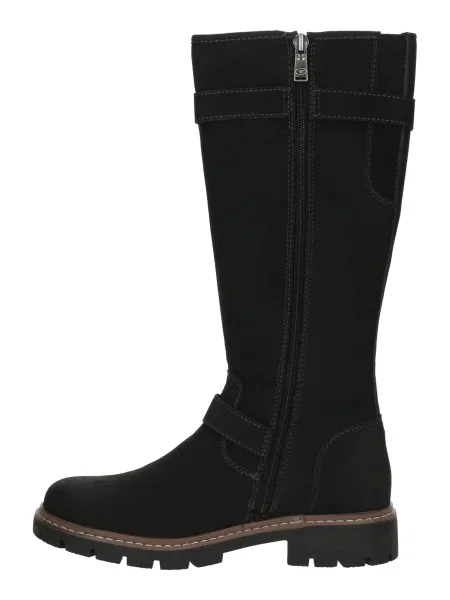 TOM TAILOR Cizme negru