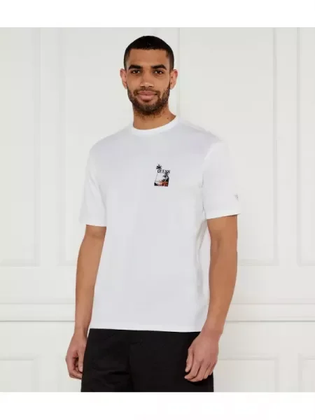 Guess Underwear Tricou SUNSET alb