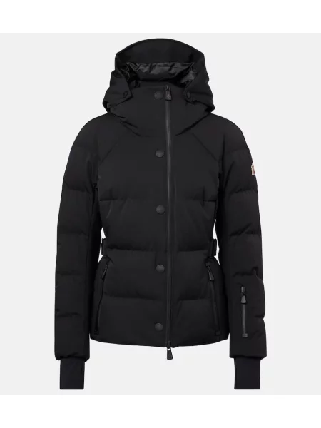Jeździć na nartach kurtka narciarska Moncler czarna