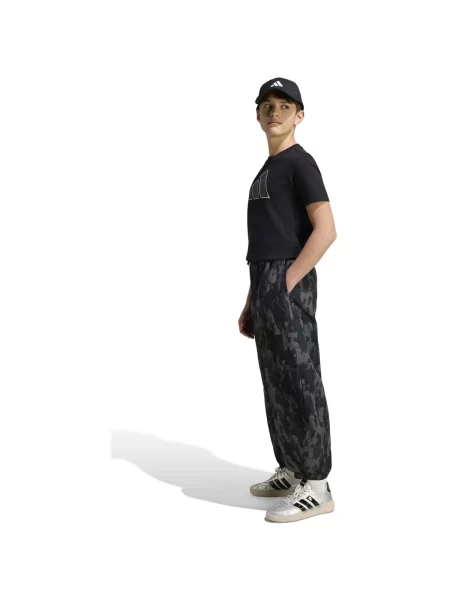 Tricou copii Adidas negru
