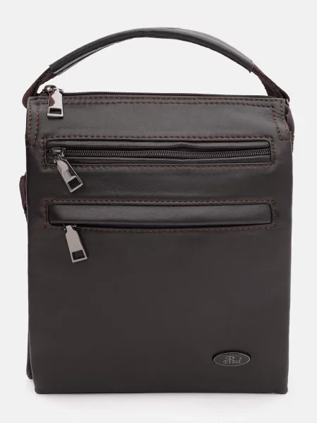 Кожаная сумка Ricco Grande коричневая