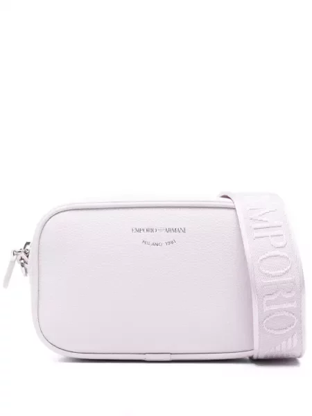 Body Emporio Armani din piele roz
