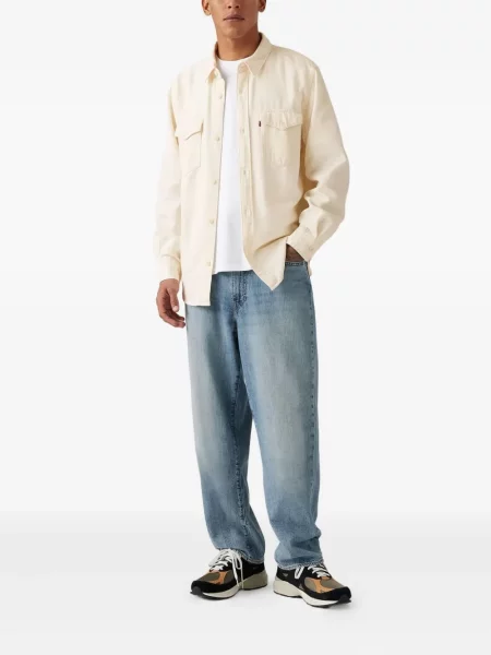 Gulerat blugi drepți Levi's® albastru