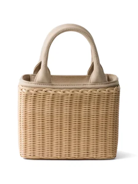 Geantă shopper Prada din canvas