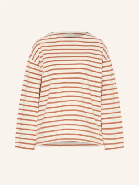 Knowledgecotton Apparel Koszulka Z Długim Rękawem rot