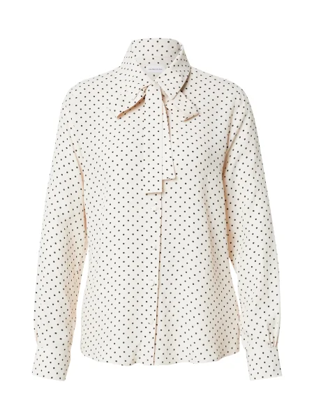 SEIDENSTICKER Bluza The Statement Prints slonovina črna