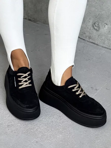 Замшеві Кросівки INNOE чорний