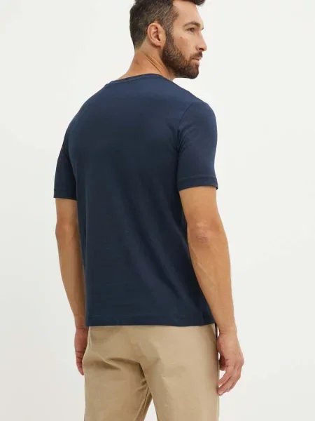 Футболка Marc O'Polo DENIM однотонна синій