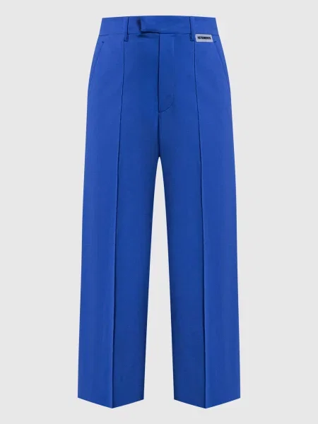 Штани вільного крою Vetements сині