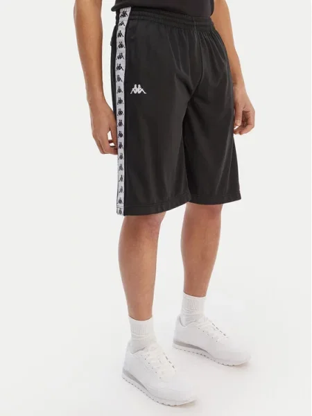 Kappa Pantaloni scurți sport Banda Treadwellz negru