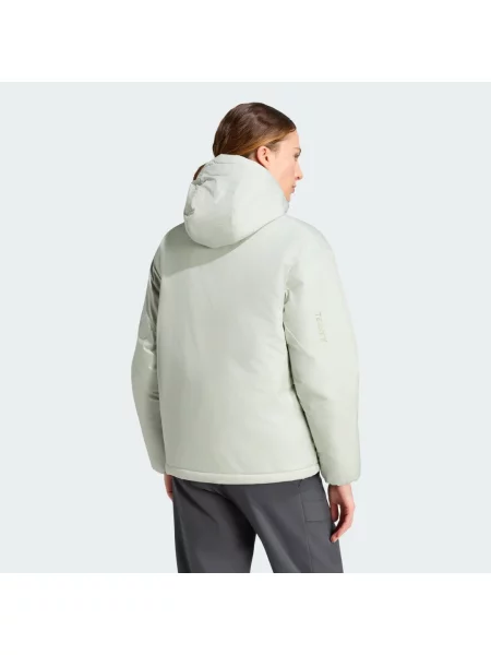 Zateplená bunda s kapucí Terrex Multi PRIMALOFT zelená