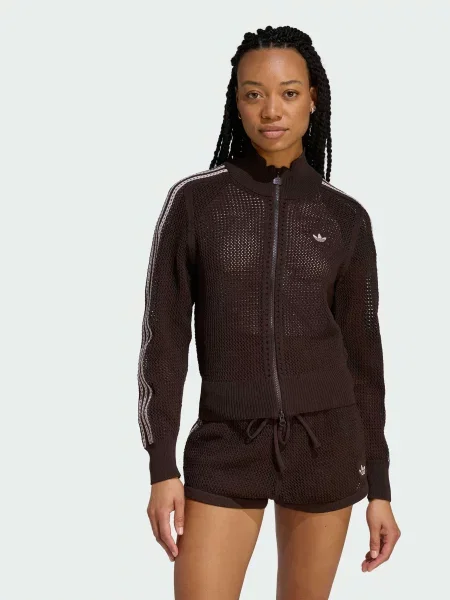 Кофта adidas Adicolor перероблений коричневий