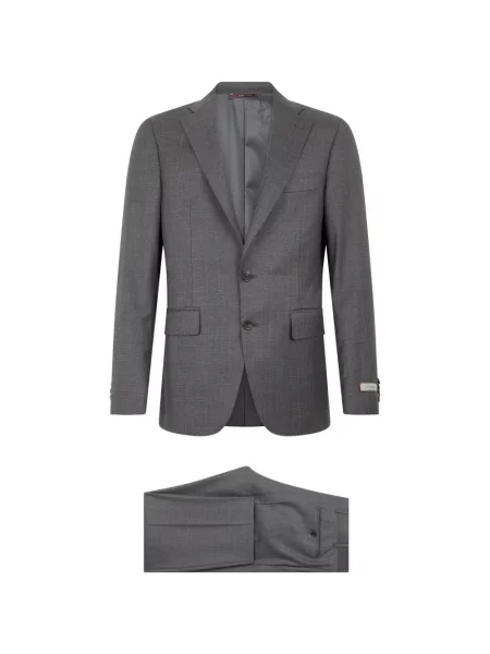 Costum Canali cu autograf gri