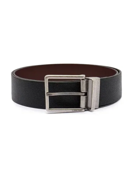 Calvin Klein din piele cu două fețe negru