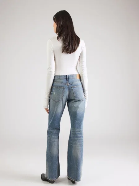 WEEKDAY Jeans Helix denim albastru