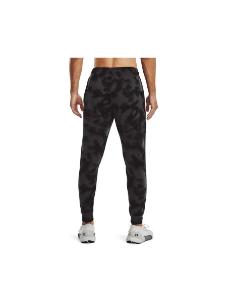 Pantaloni Under Armour din material terry negru