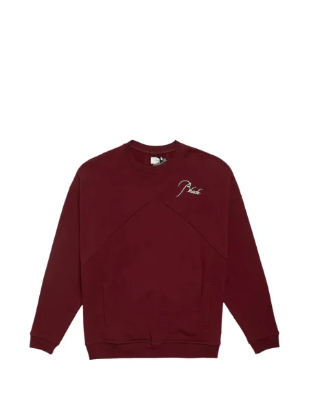 Hanorac crewneck Rhude cu broderie roșu