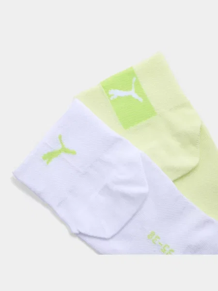 Носки Puma с автографом зеленые