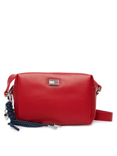 Obesek Tommy Jeans rdeča