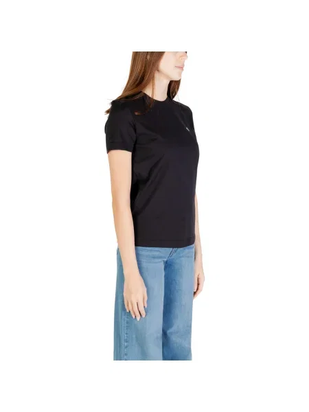 Krátke tričko Calvin Klein Jeans čierna