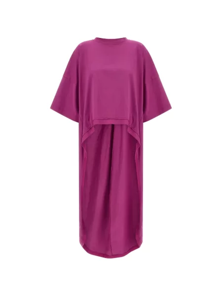 Koszulka Di.la3 Pari' asymetryczna różowa