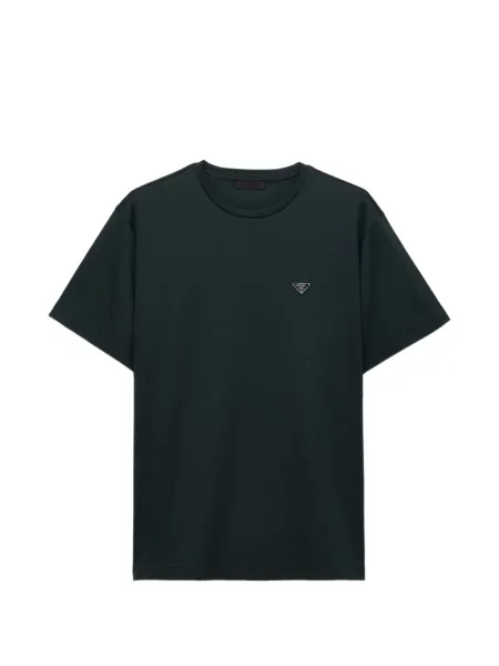 Tricou Prada cu autograf verde