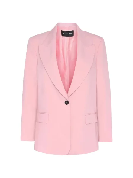 Sacou Black Label cu rever negru