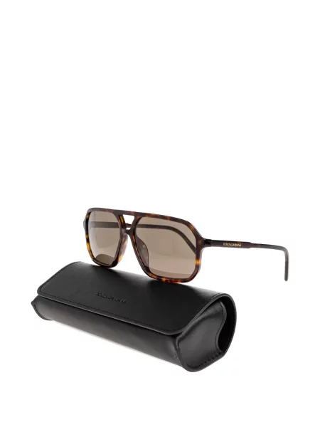 Saulės akiniai Dolce & Gabbana Eyewear ruda
