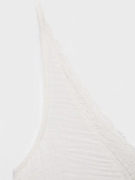 MANGO TEEN Rochie ARENA murdar alb
