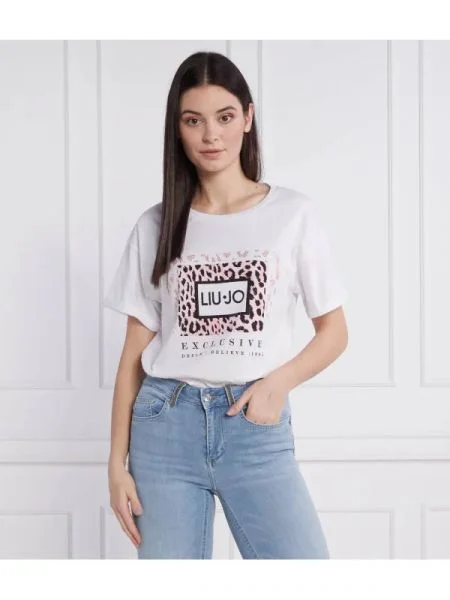 Liu Jo Póló | Relaxed fit fehér