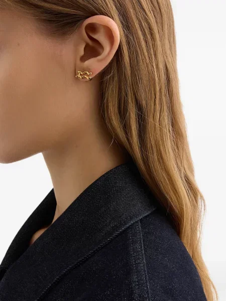 Cercei Jil Sander auriu