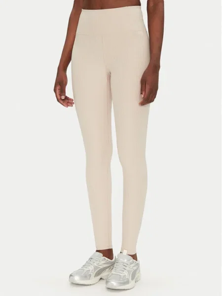 Клинове Girlfriend Collective с висока талия бежово