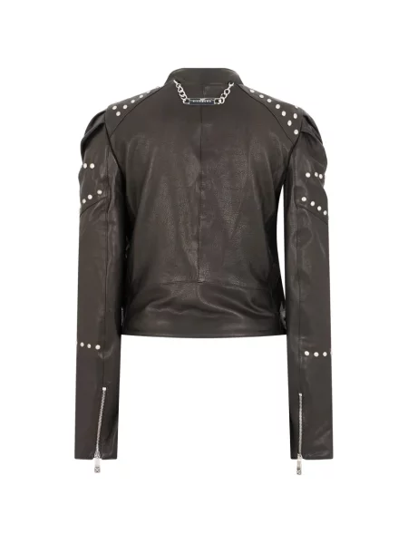 Geanta de piele John Richmond negru