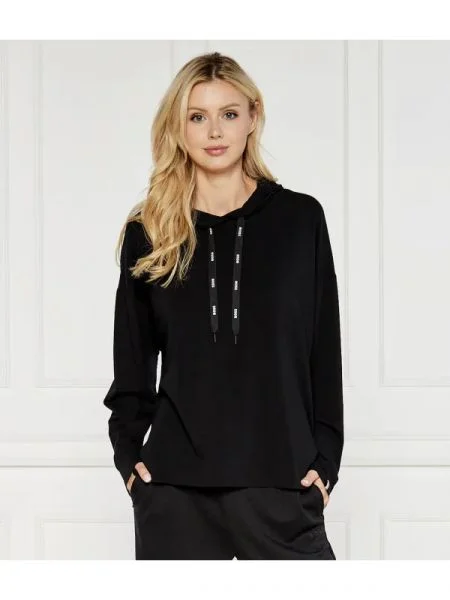 BOSS BLACK Hanorac negru
