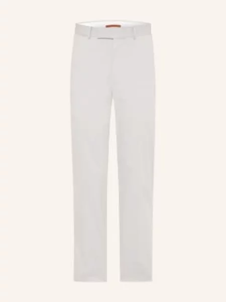 Zegna Kalhoty Slim Fit světle šedá