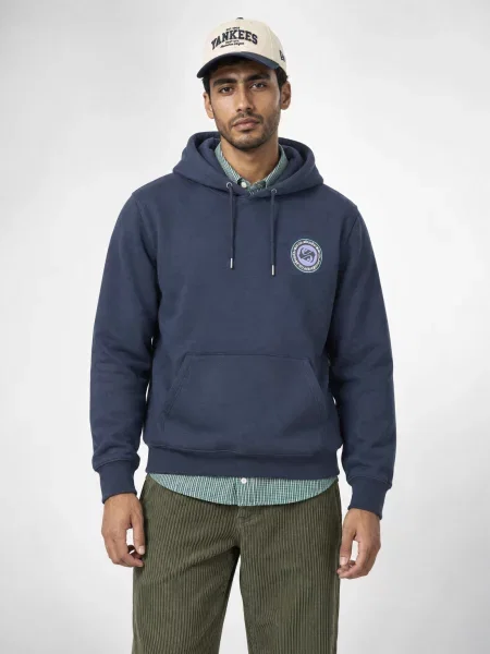 Majica s kapuljačom Quiksilver plava