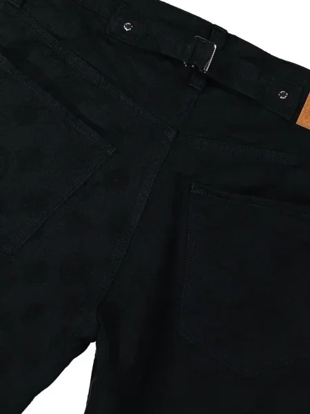 Blugi Casablanca cu 5 buzunare negru
