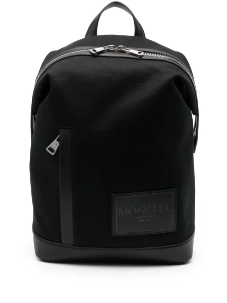 Geantă Moncler cu autograf negru