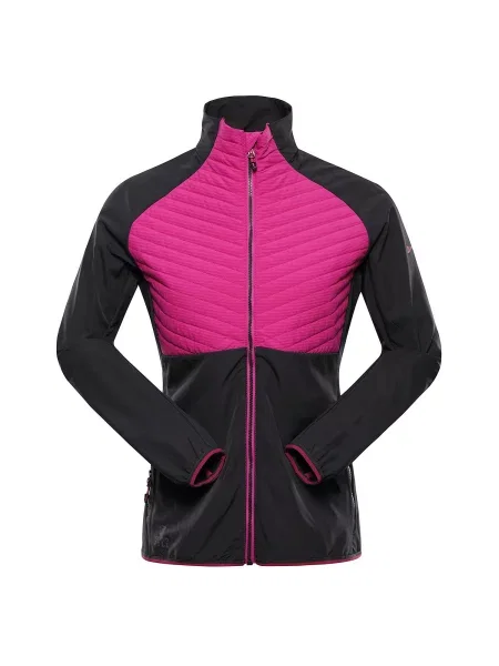 Bluza sportowa z wełną merino Alpine Pro Gerla różowa