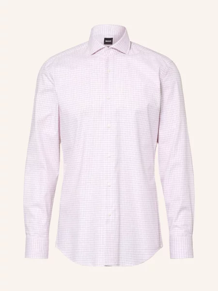 Boss Koszula Hank Slim Fit rot biała