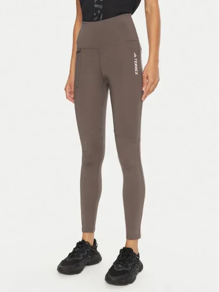Leggings Adidas maro