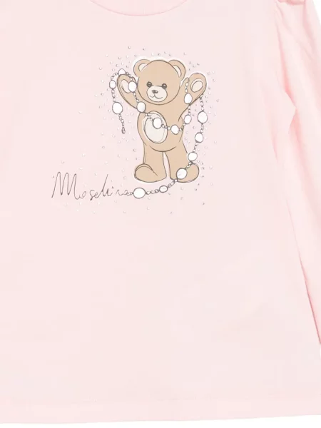 Gyerek póló Moschino rózsaszín