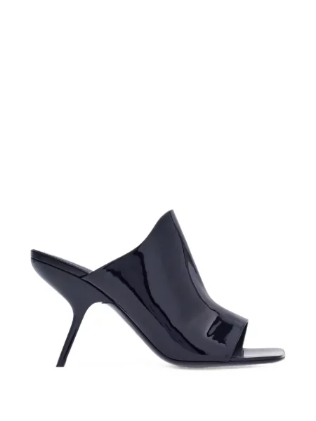 Papuci tip mules Ferragamo negru