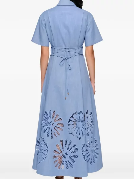 Haljina košulja Clea plava